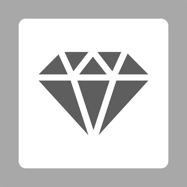 Icono de diamante — Foto de Stock