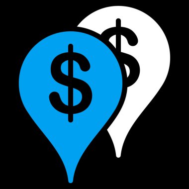 Banka konumları simgesini