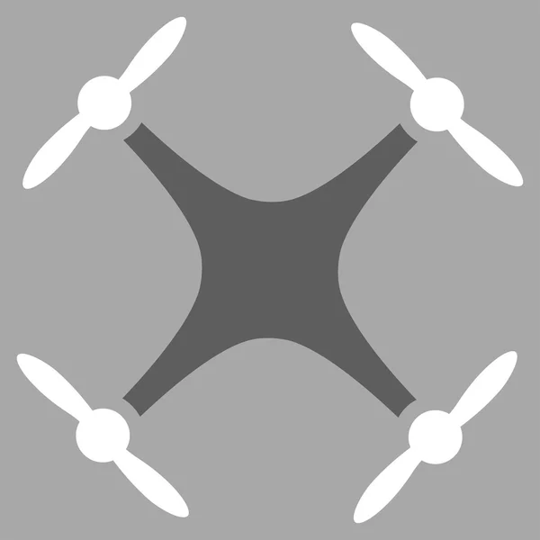 Quadrocopter-Symbol — Stockvektor