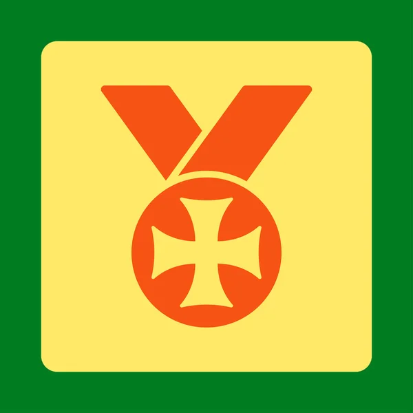 Icône médaille maltaise — Image vectorielle