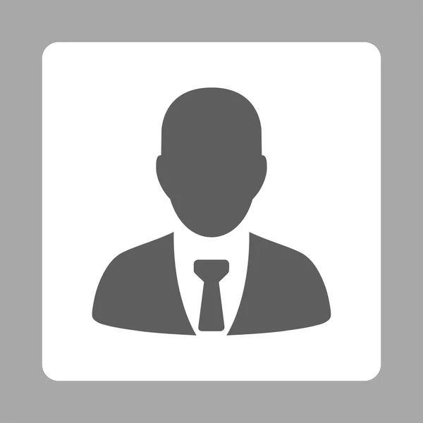Ícone de empresário de botões de comércio OverColor Set —  Vetores de Stock