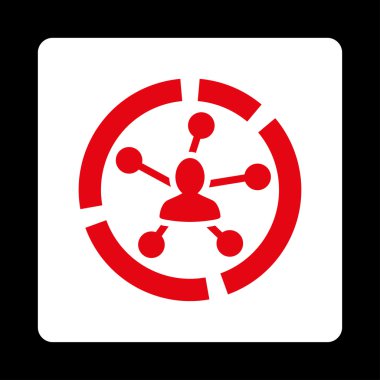 İlişkiler diyagram simgesi