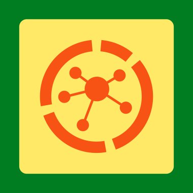 Bağlantıları diyagram simgesi