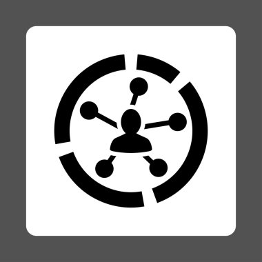 İlişkiler diyagram simgesi