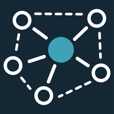 Molekül bağlantıları simgesi