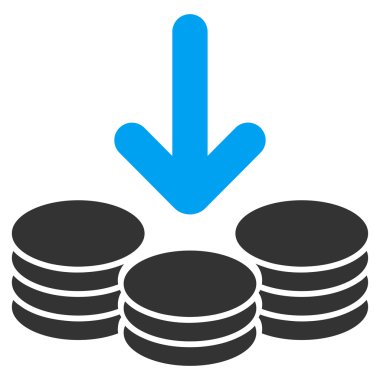 Ticaret kümesinden gelir simgesi