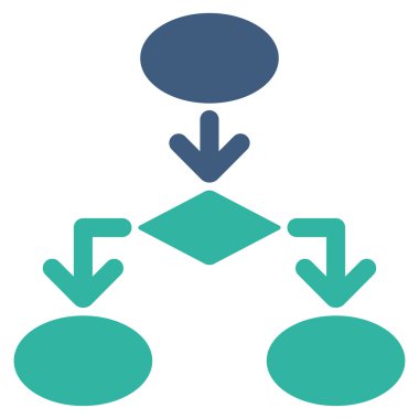 Akış çizelgesi simge ticaret kümesinden