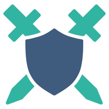 Ticaret kümesinden koruma simgesi