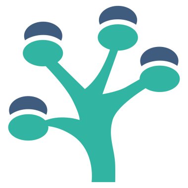 Para ağacı simge ticaret kümesinden