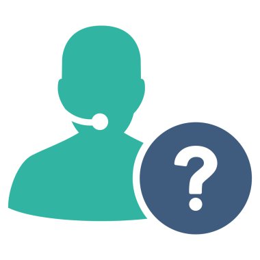 Çevrimiçi destek simge ticaret kümesinden