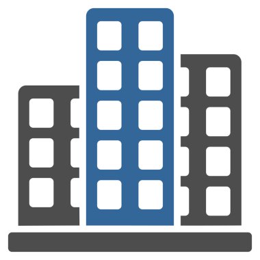 Ticaret kümesinden şehir simgesi