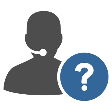 Çevrimiçi destek simge ticaret kümesinden