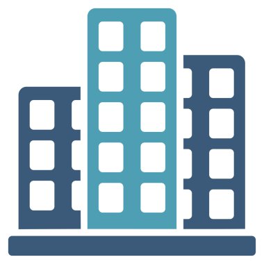 Ticaret kümesinden şehir simgesi