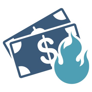 Yangın kaza simge ticaret kümesinden