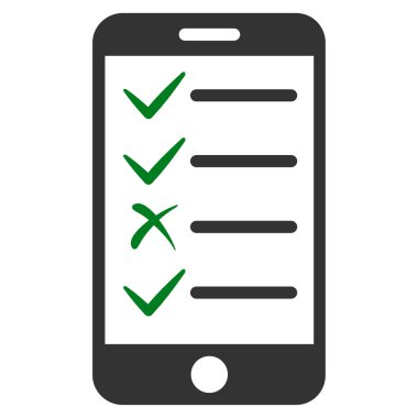 Mobil görevleri simge ticaret kümesinden