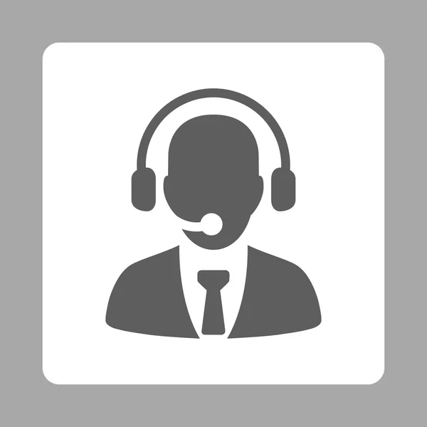 Callcenter Pictogram — Stockvector