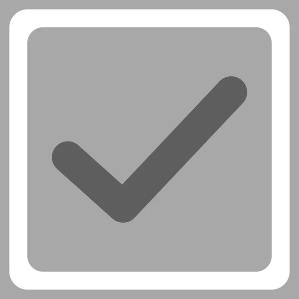 Zaškrtávací políčko ikona — Stockový vektor