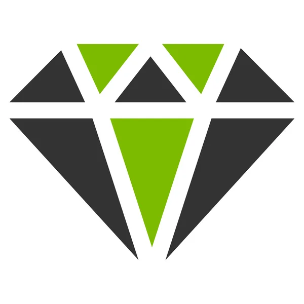 Gyémánt ikon meghatározott kereskedelmi — Stock Vector