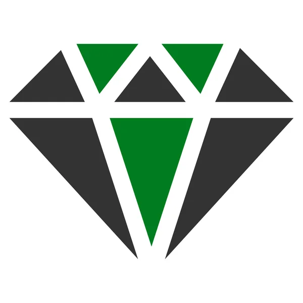 Icono de diamante de Commerce Set — Vector de stock