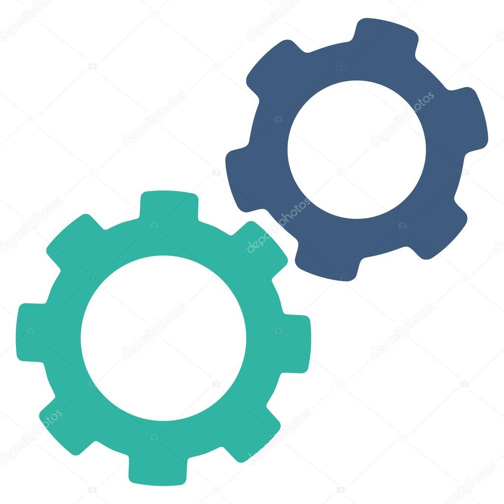 Gears Icon from Commerce Set
