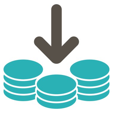 Ticaret kümesinden gelir simgesi