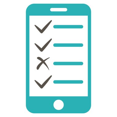 Mobil görevleri simge ticaret kümesinden