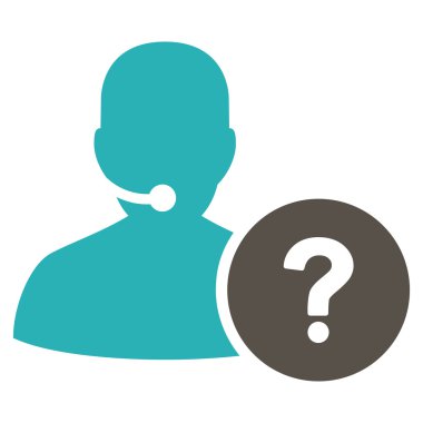 Çevrimiçi destek simge ticaret kümesinden