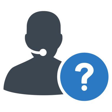 Çevrimiçi destek simge ticaret kümesinden