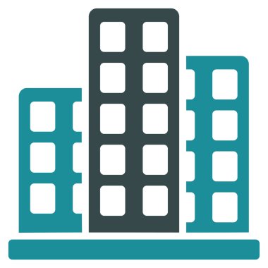 Ticaret kümesinden şehir simgesi