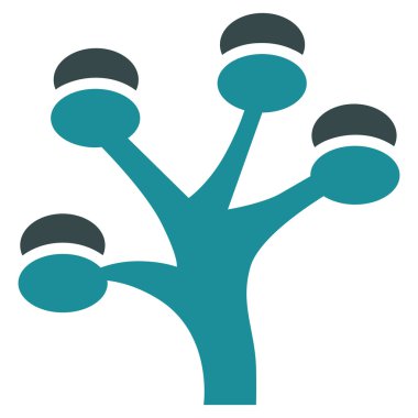 Para ağacı simge ticaret kümesinden