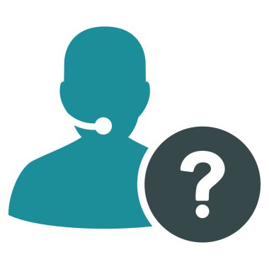 Çevrimiçi destek simge ticaret kümesinden