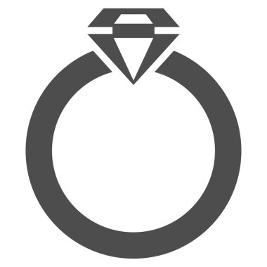 Elmas yüzük simge ticaret kümesinden