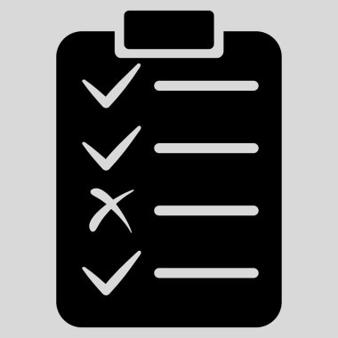 Görev listesi simgesini ticaret kümesinden