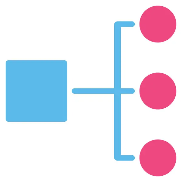 Icono de diagrama del conjunto de comercio —  Fotos de Stock