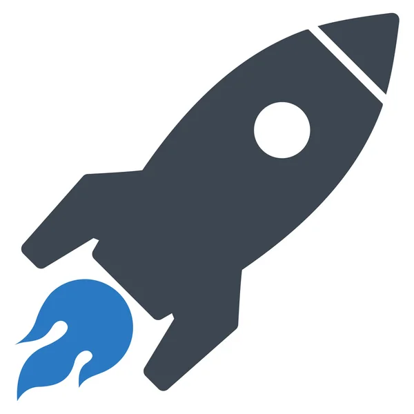 Raket lancering pictogram van Commerce Set — Stockfoto