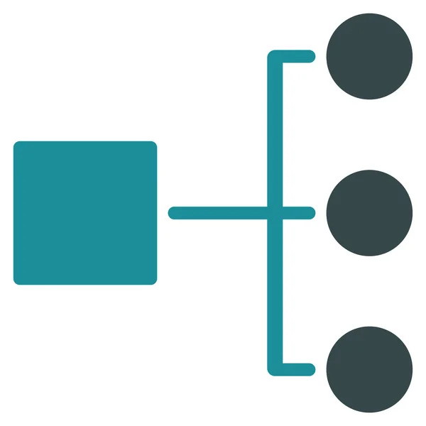 Icono de diagrama del conjunto de comercio —  Fotos de Stock