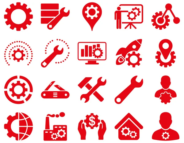 Settings and Tools Icons — Stock Photo, Image