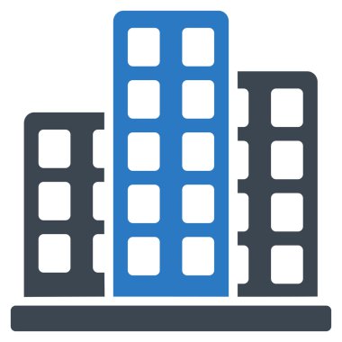 Ticaret kümesinden şehir simgesi