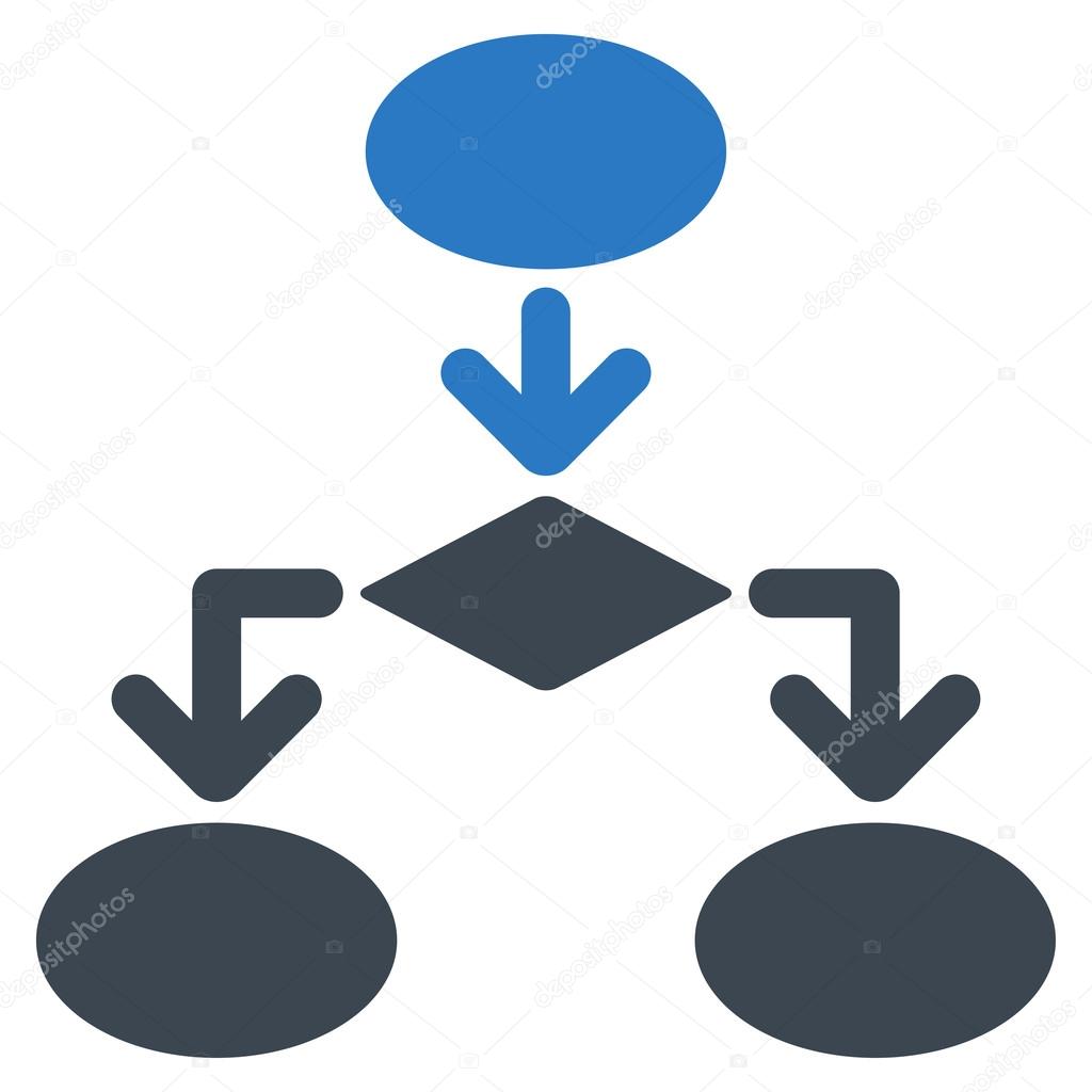 Flowchart Icon from Commerce Set