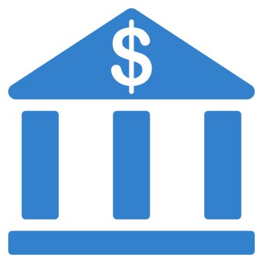 Banka iş Bicolor ayarla simgesini