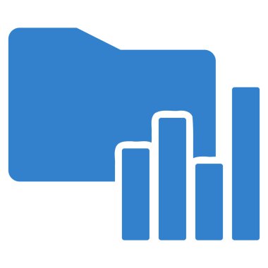 Klasör simgesi iş Bicolor kümesi'nden çizelgeleri