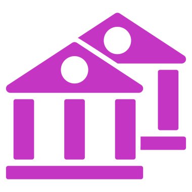 Bankalar simgesi iş Bicolor kümesi'nden