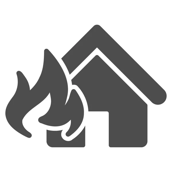 Ogień uszkodzenia ikona od firmy Bicolor zestaw — Wektor stockowy
