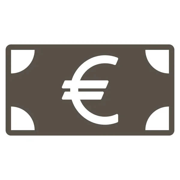 Euro banknot simgesi iş Bicolor kümesi'nden — Stok Vektör