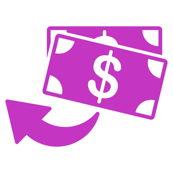 Cashback pictogram van Business Bicolor instellen — Stockvector