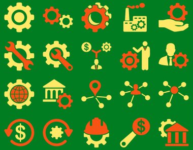 Ayarları ve araçları simgeler