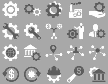 Ayarları ve araçları simgeler