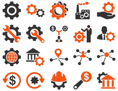 Ayarları ve araçları simgeler