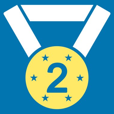 İkinci madalya simgesi