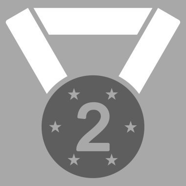 İkinci madalya simgesi